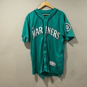 Seattle Mariners MLB Baseball Aqua Jersey